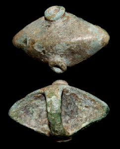 Strap Slide, Whimsical Shape, 1st-3rd Cent Strap Slide, Whimsical Shape, 1st-3rd Cent
